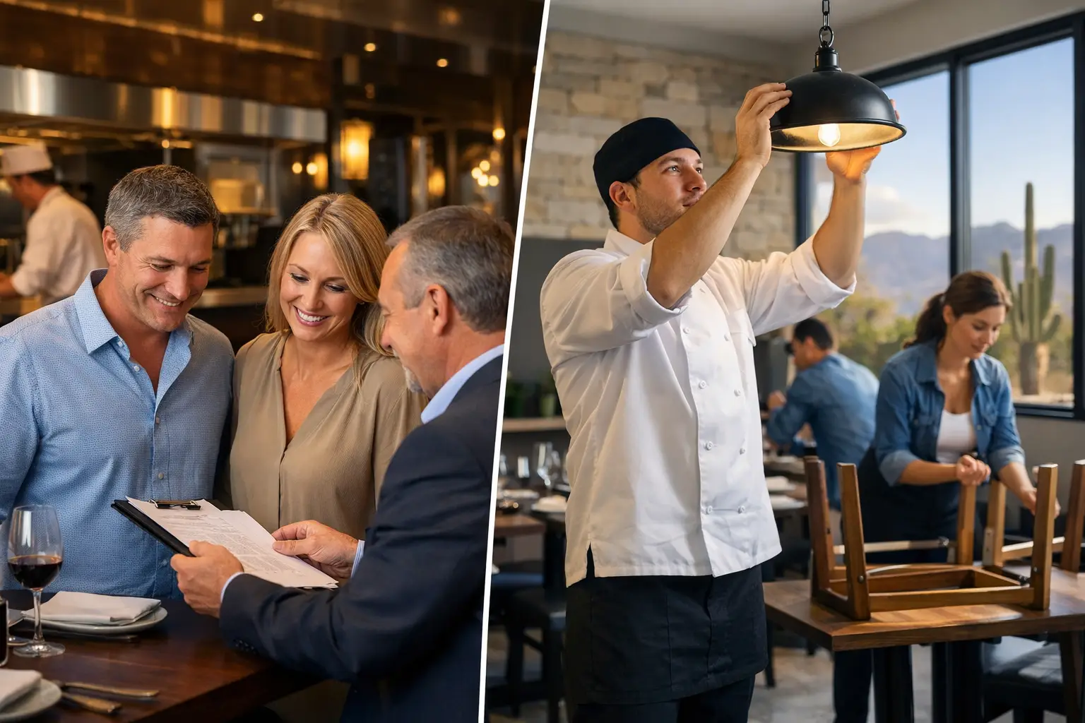 Buy a Restaurant vs. Start a Restaurant in Arizona